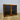 Placard en bois avec des portes en verres
