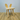 Chaise enfant en bois avec oreille de lapin