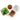 Radis et Capucine Mini Kit céramique 8 cm Basilic Grand vert Bio